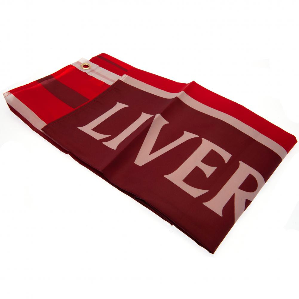 Liverpool FC Wordmark Flag - Shop Flags & Banners At Gift Moments - 3