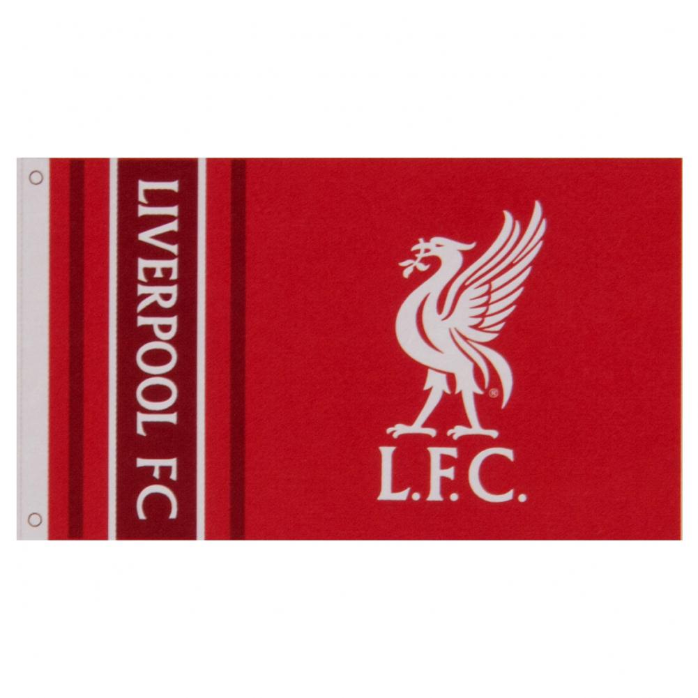 Liverpool FC Wordmark Flag - Shop Flags & Banners At Gift Moments - 2