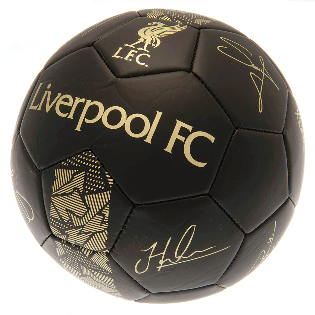 Liverpool FC Sig Gold Phantom Football - Shop Balls At Gift Moments - 2