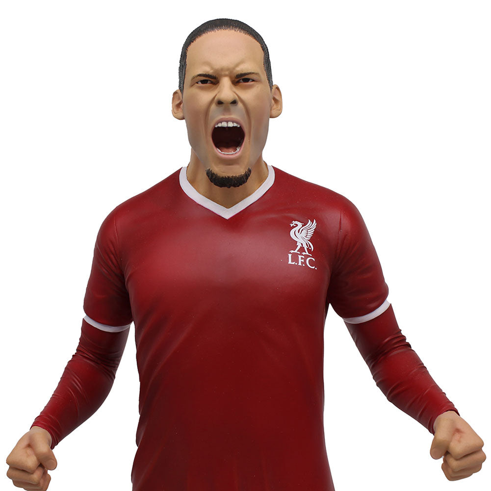 Liverpool FC Football’s Finest Virgil Van Dijk Premium 60cm Statue: 5 - Figures & Collectables By Liverpool