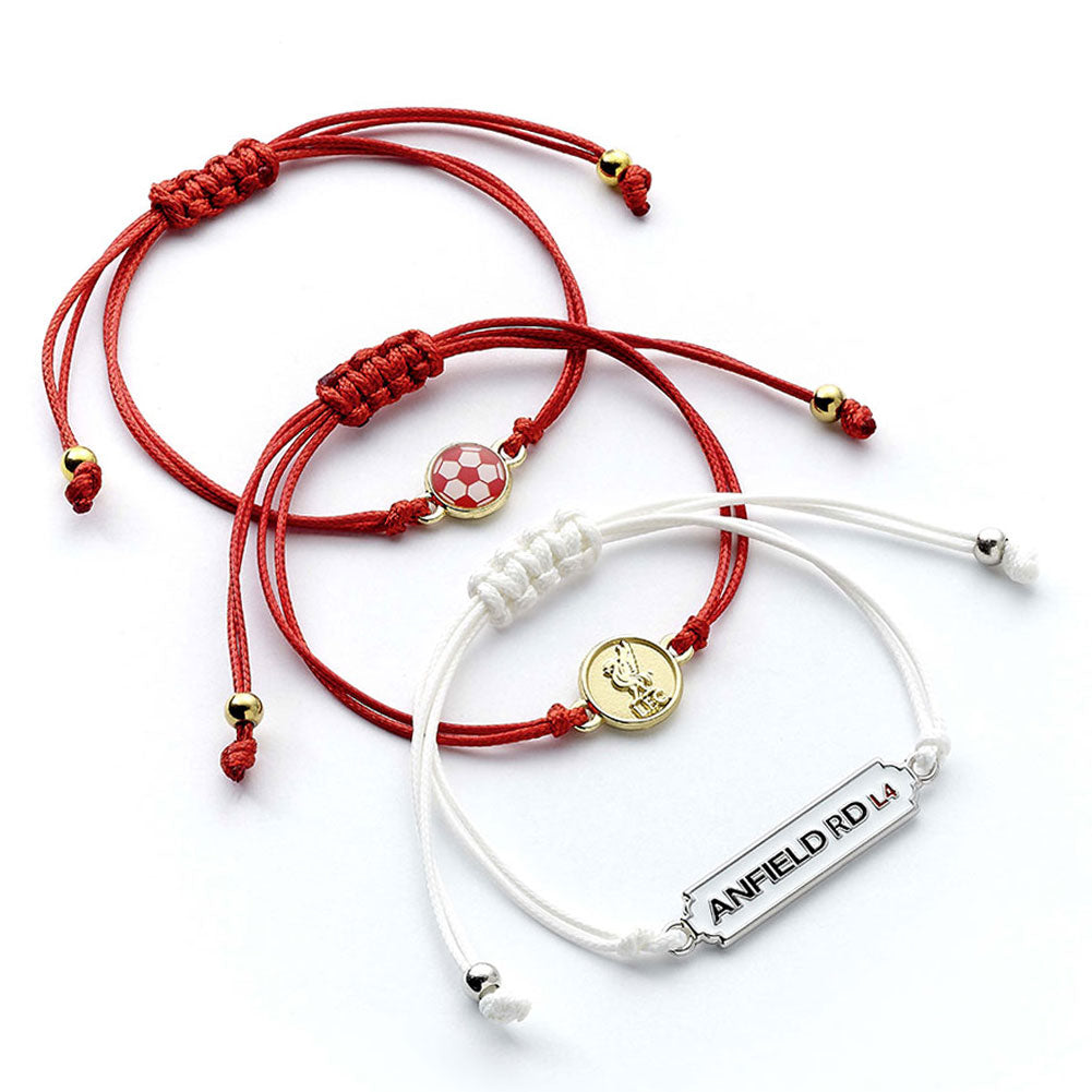 Liverpool FC Friendship Bracelet Set: 1 - Bracelets By Liverpool