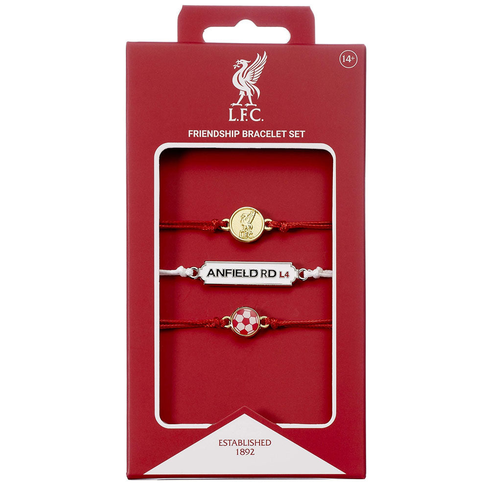 Liverpool FC Friendship Bracelet Set: 3 - Bracelets By Liverpool