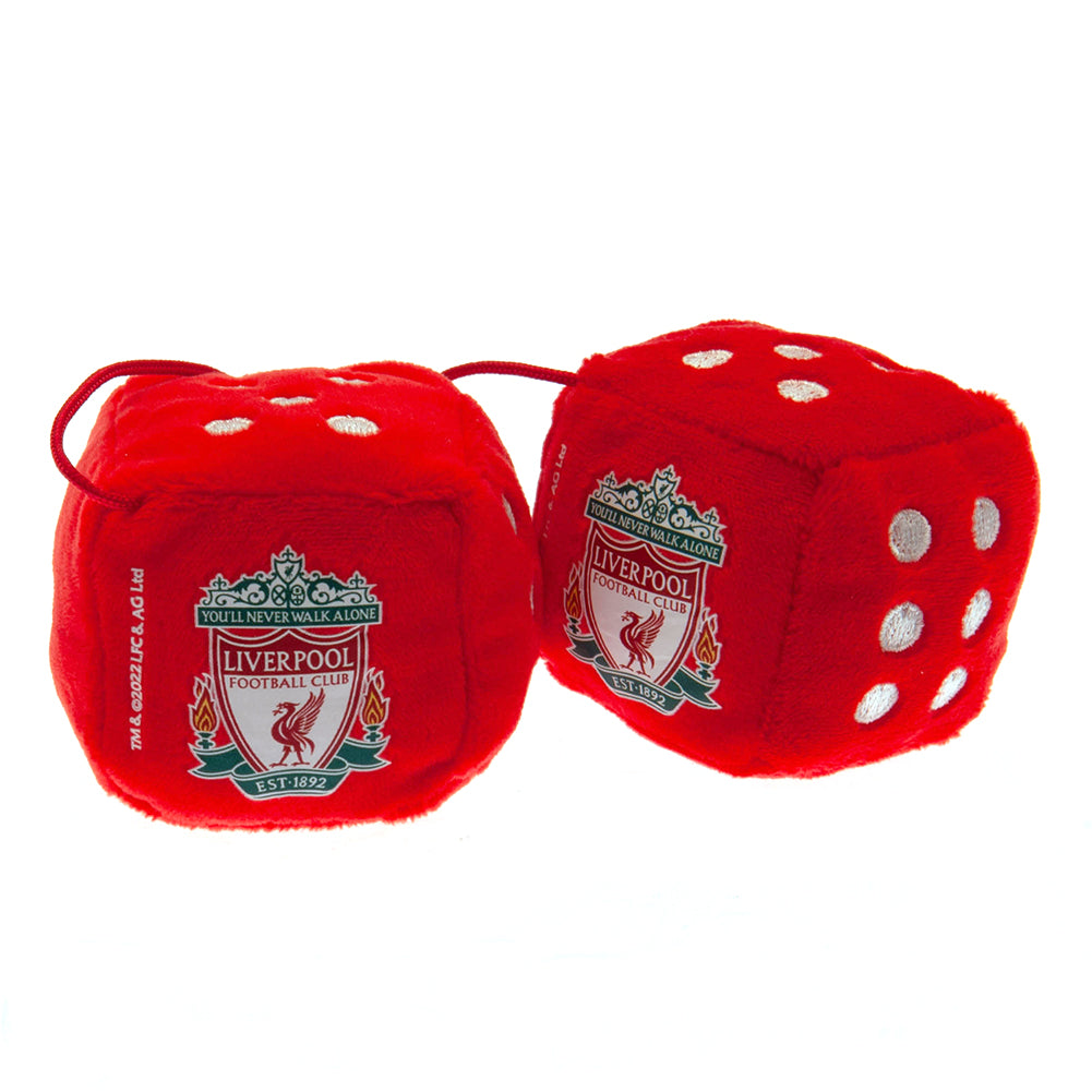 Liverpool FC Hanging Dice - Shop Car Accessories At Gift Moments - 2