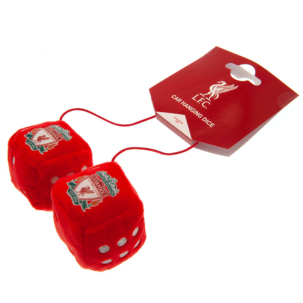 Liverpool FC Hanging Dice - Shop Car Accessories At Gift Moments - 3