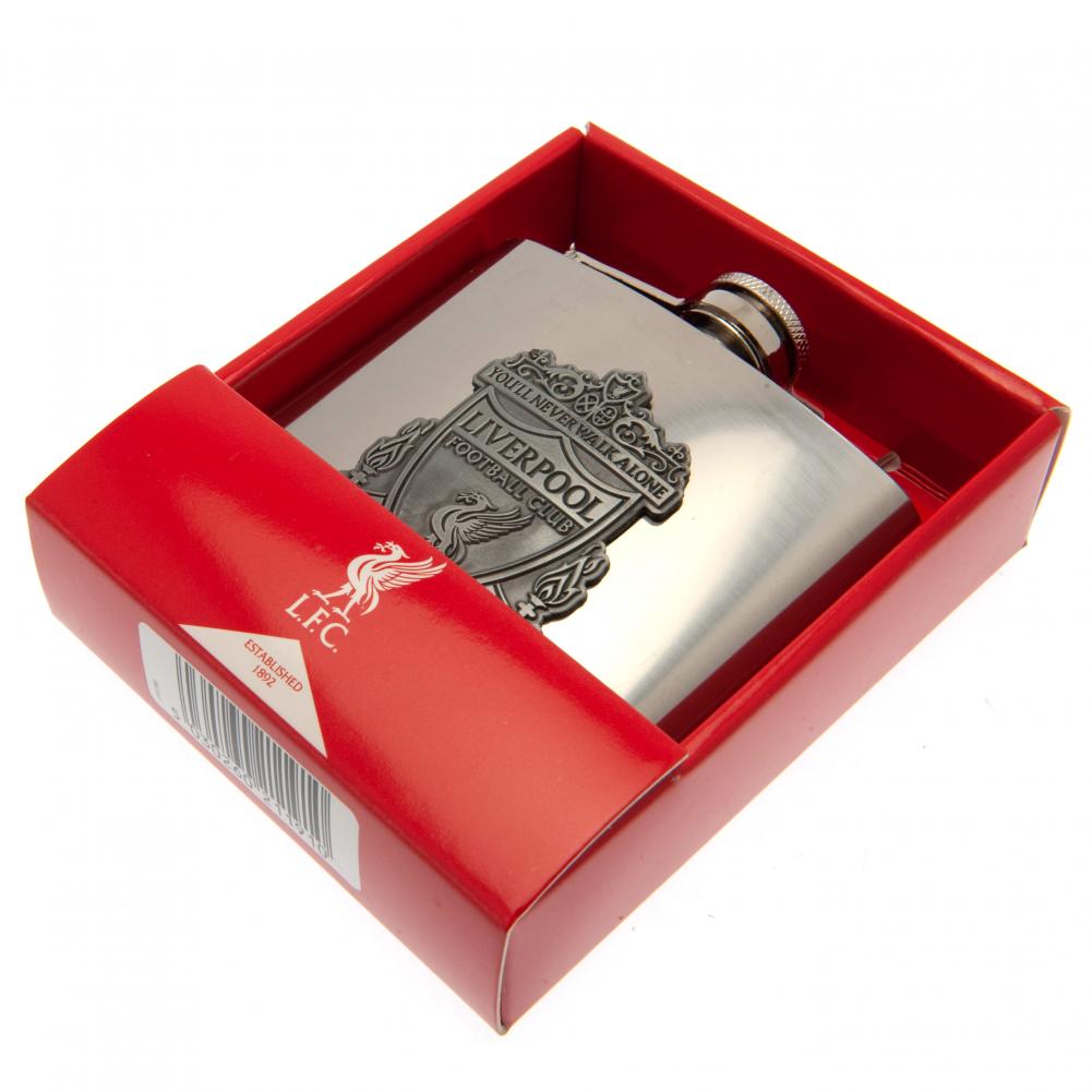 Liverpool FC Hip Flask - Shop Hip Flasks At Gift Moments - 2