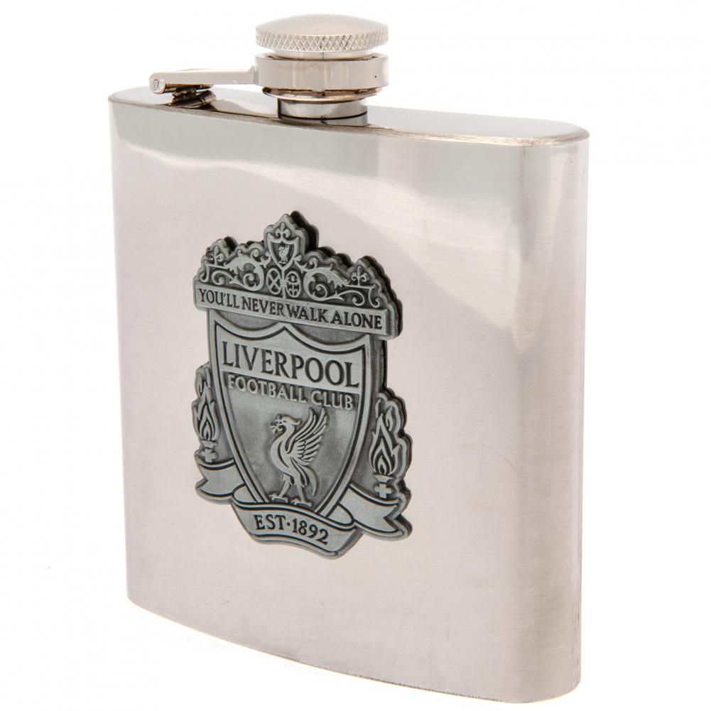 Liverpool FC Hip Flask - Shop Hip Flasks At Gift Moments - 1