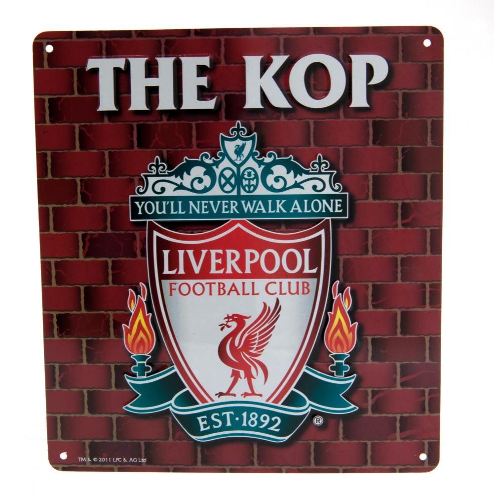 Liverpool FC The Kop Sign - Shop Signs & Plaques At Gift Moments - 1