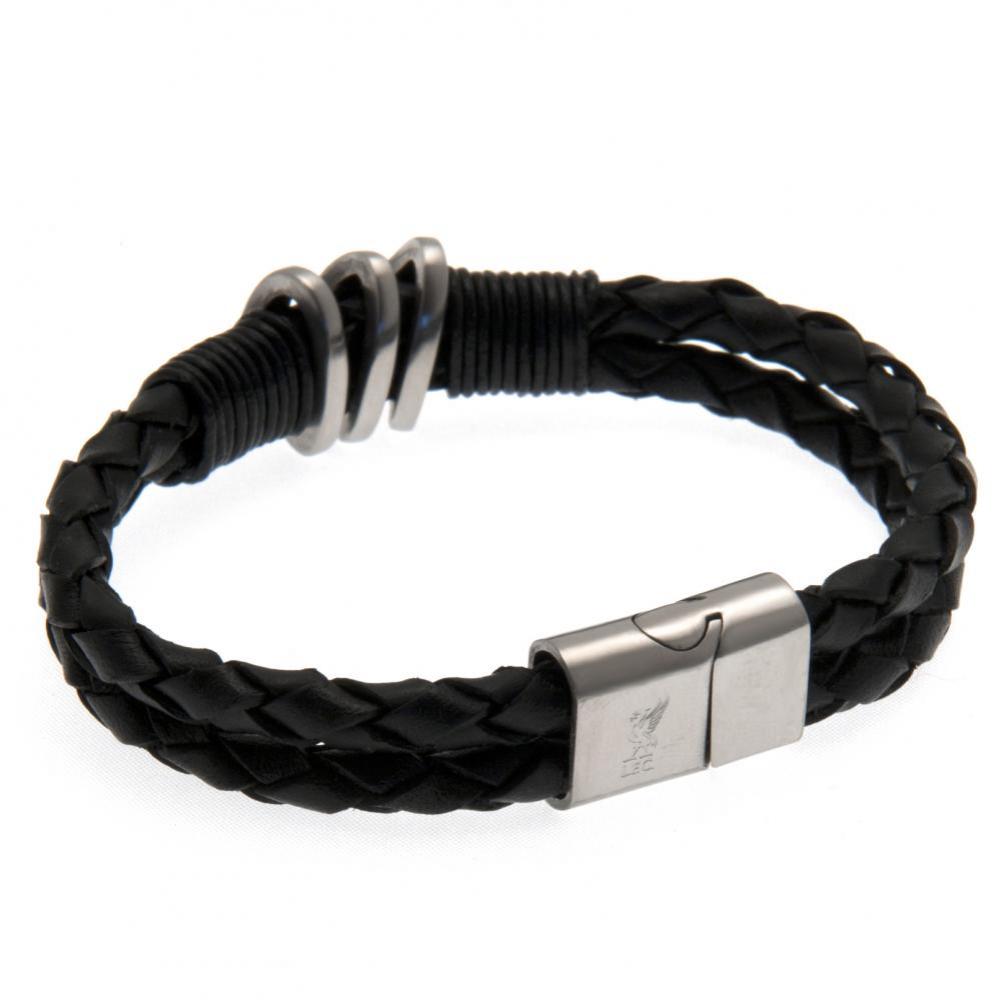 Liverpool FC Leather Bracelet - Shop Jewellery At Gift Moments - 1