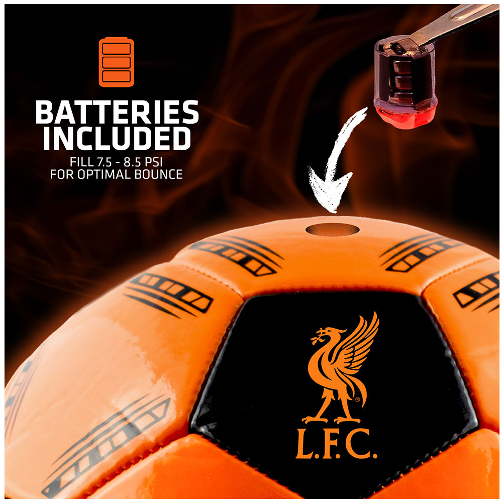 Liverpool FC LED Glow Football - Shop Balls At Gift Moments - 8