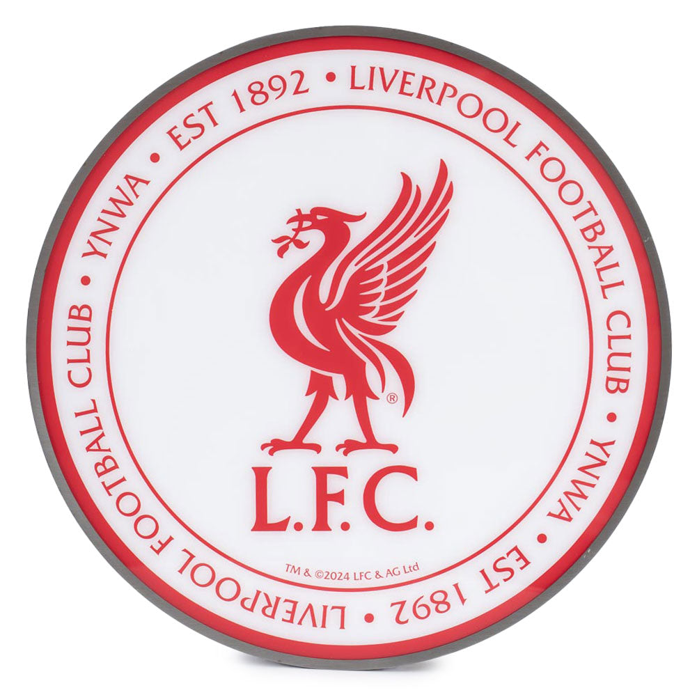Liverpool FC 12 Inch LED Wall Light - Shop LED Lighting At Gift Moments - 3