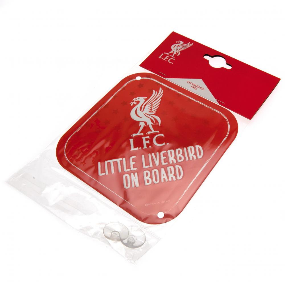 Liverpool FC Little Liverbird Sign - Shop Car Accessories At Gift Moments - 3