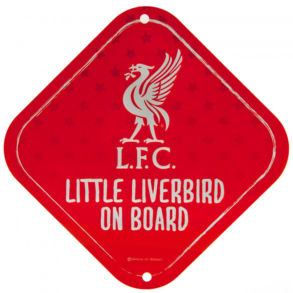 Liverpool FC Little Liverbird Sign - Shop Car Accessories At Gift Moments - 1