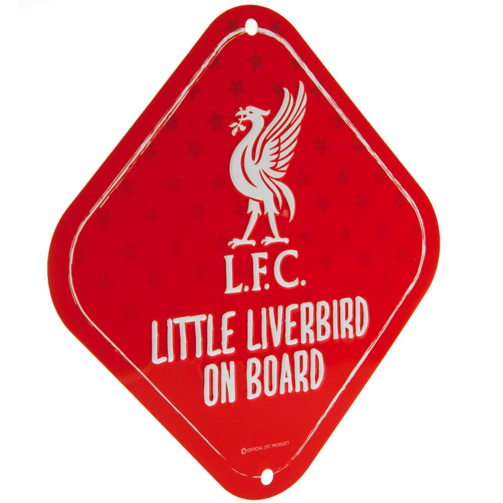 Liverpool FC Little Liverbird Sign - Shop Car Accessories At Gift Moments - 2