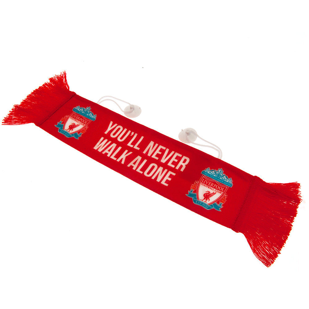 Liverpool FC Mini Crest Car Scarf - Shop Scarves At Gift Moments - 2