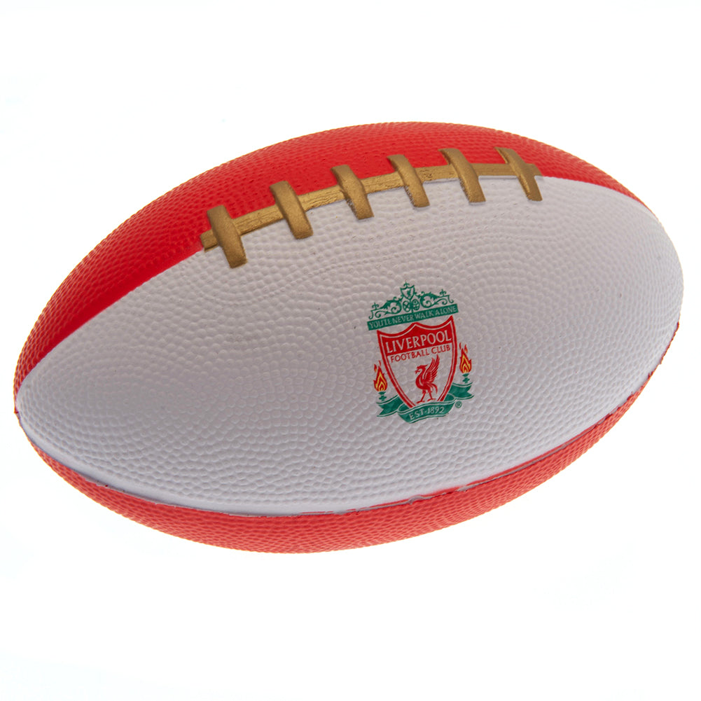 Liverpool FC Mini Foam American Football - Shop Balls At Gift Moments - 1