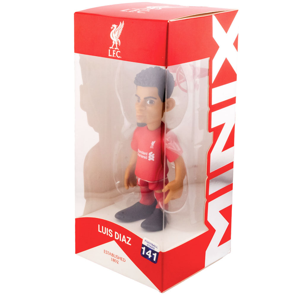 Liverpool FC MINIX Figure 12cm Diaz: 7 - Figures & Collectables By Liverpool