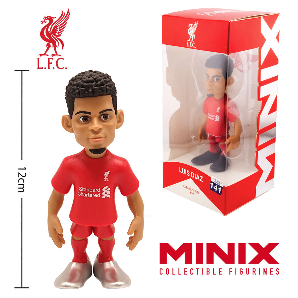 Liverpool FC MINIX Figure 12cm Diaz: 1 - Figures & Collectables By Liverpool