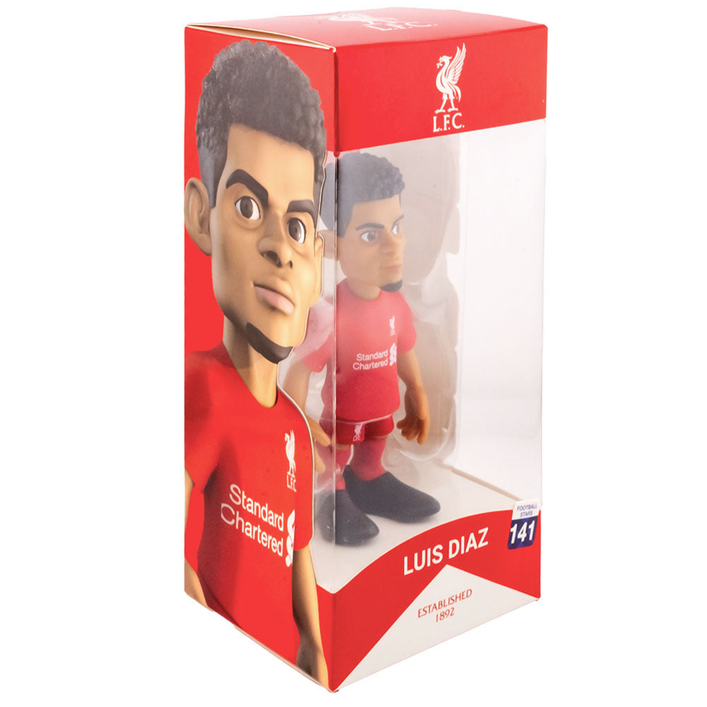 Liverpool FC MINIX Figure 12cm Diaz: 8 - Figures & Collectables By Liverpool