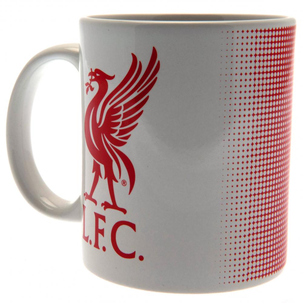 Liverpool FC Halftone Mug - Shop Mugs At Gift Moments - 1