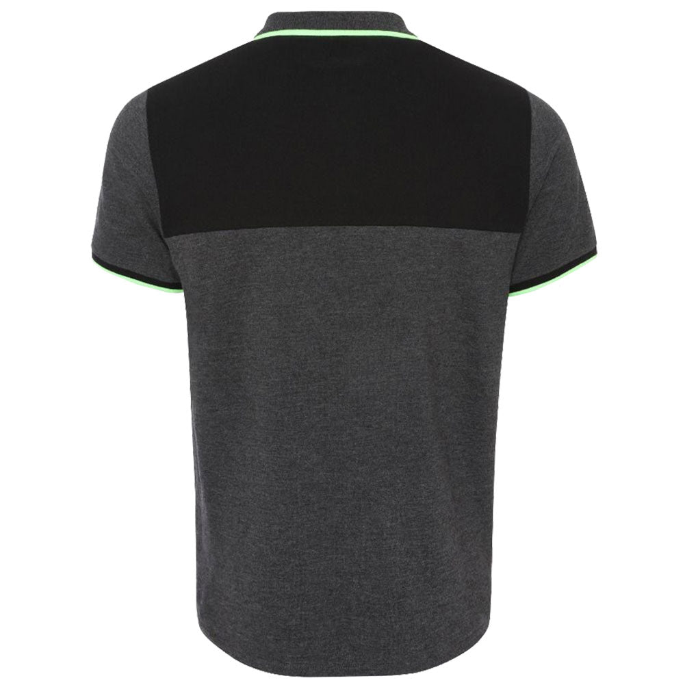 Liverpool FC Neon Panel Polo Mens Charcoal Small - Shop T-Shirts At Gift Moments - 5