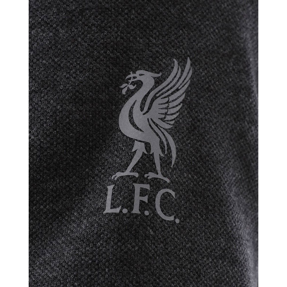 Liverpool FC Neon Panel Polo Mens Charcoal Small - Shop T-Shirts At Gift Moments - 4