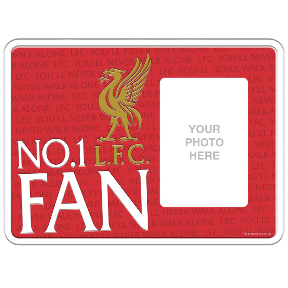 Liverpool FC No1 Fan Picture Frame Sign - Shop Photo Frames At Gift Moments - 1