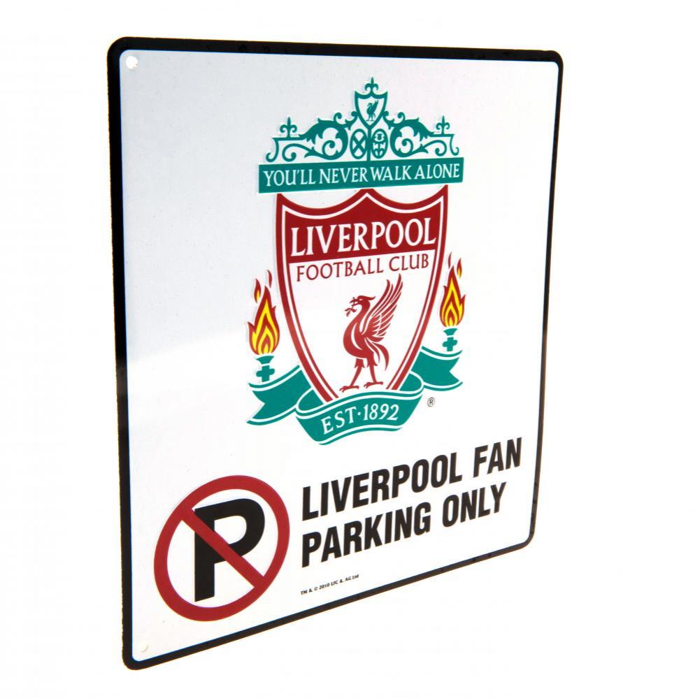 Liverpool FC No Parking Sign - Shop Signs & Plaques At Gift Moments - 2