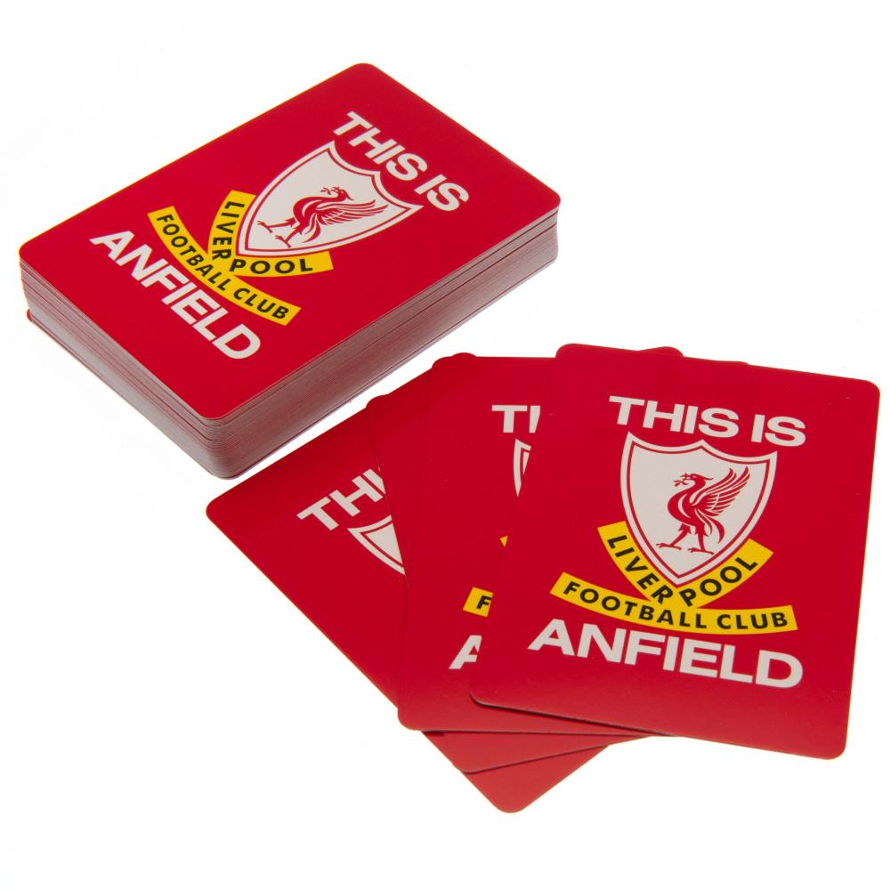 Liverpool FC Playing Cards TIA - Shop Puzzles & Games At Gift Moments - 2