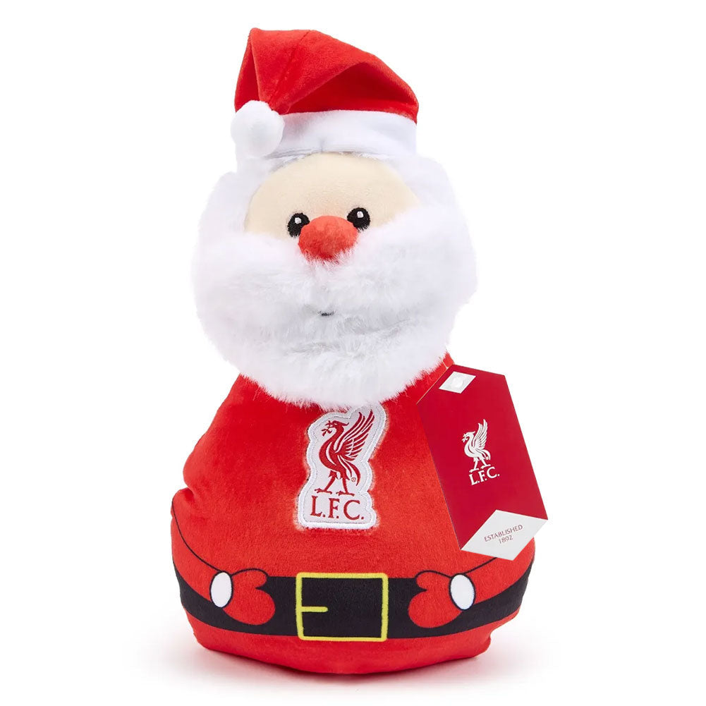 Liverpool FC Plush Santa - Shop Teddy Bears & Soft Toys At Gift Moments - 5