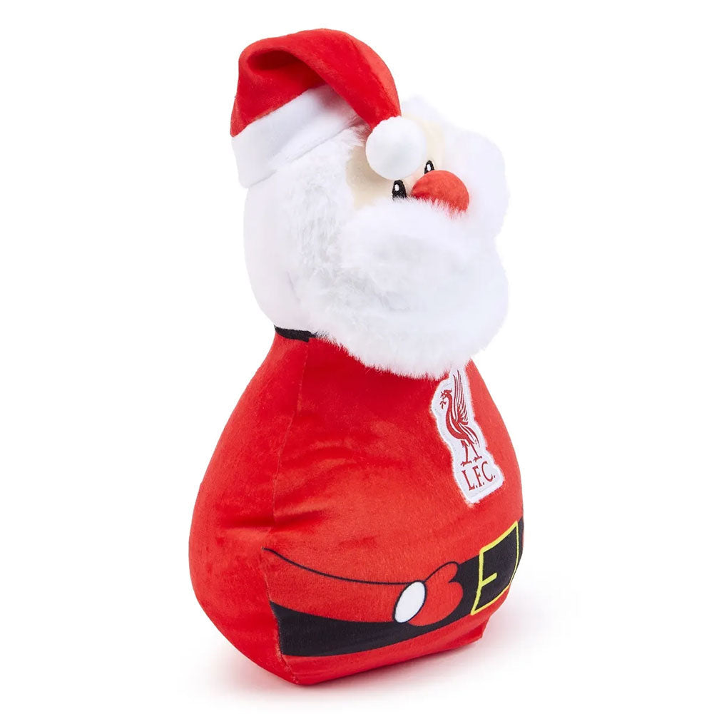 Liverpool FC Plush Santa - Shop Teddy Bears & Soft Toys At Gift Moments - 2