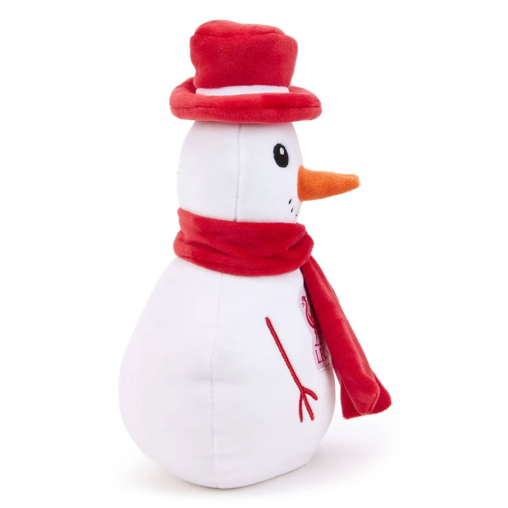 Liverpool FC Plush Snowman - Shop Teddy Bears & Soft Toys At Gift Moments - 3