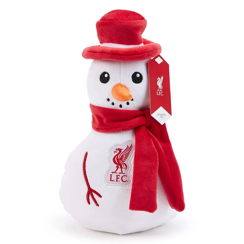 Liverpool FC Plush Snowman - Shop Teddy Bears & Soft Toys At Gift Moments - 5