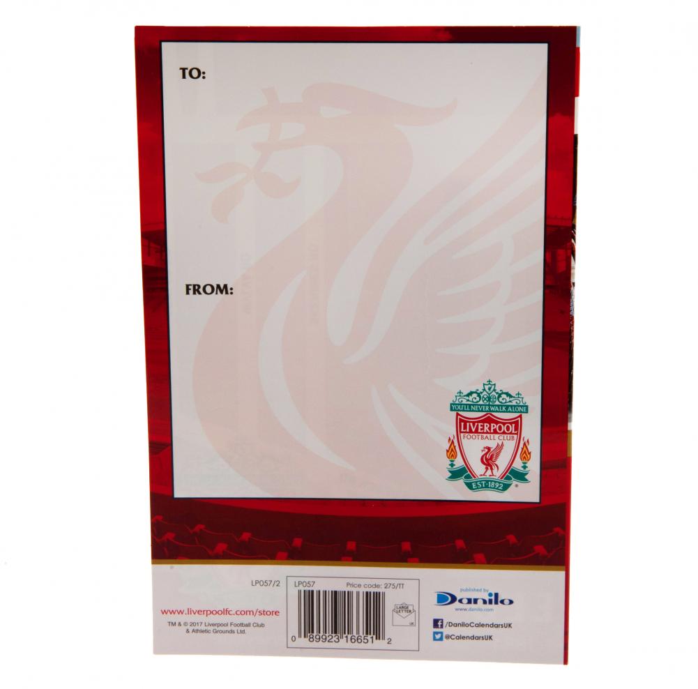 Liverpool FC Pop-Up Birthday Card - Shop Greeting Cards At Gift Moments - 3