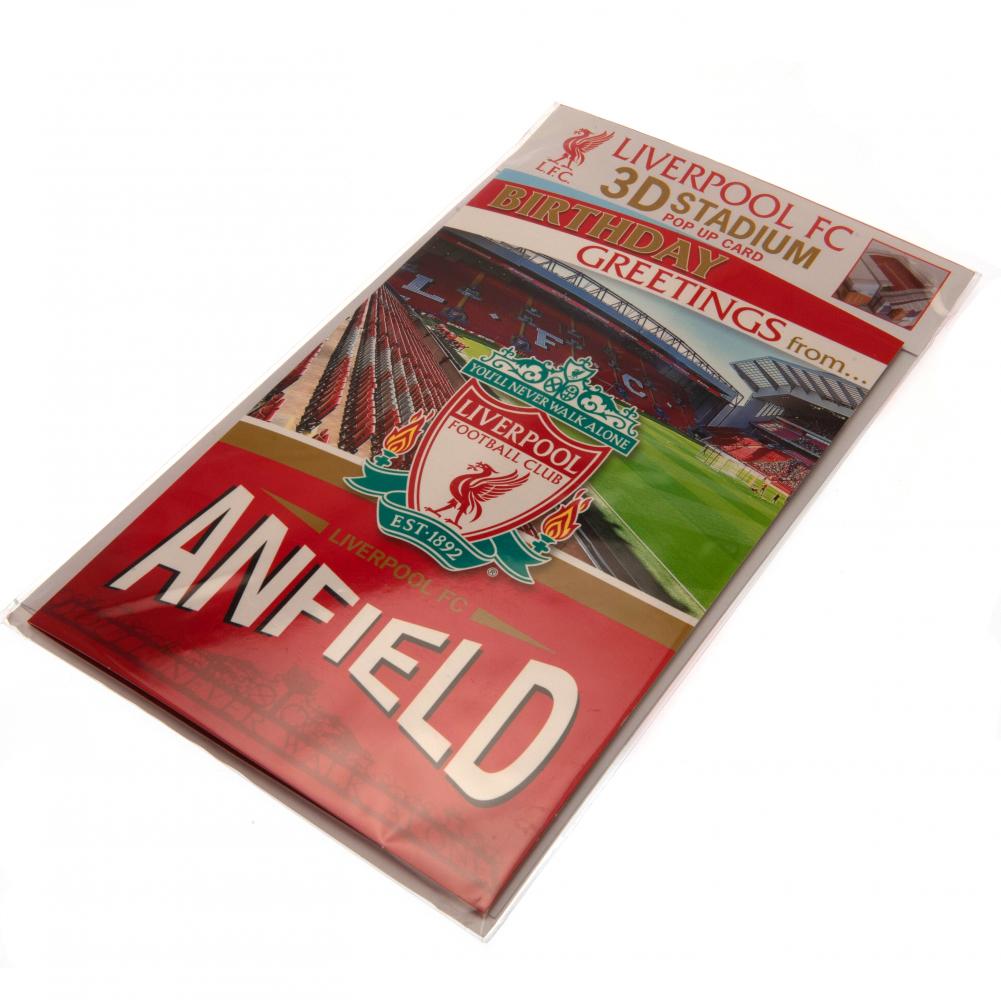 Liverpool FC Pop-Up Birthday Card - Shop Greeting Cards At Gift Moments - 4