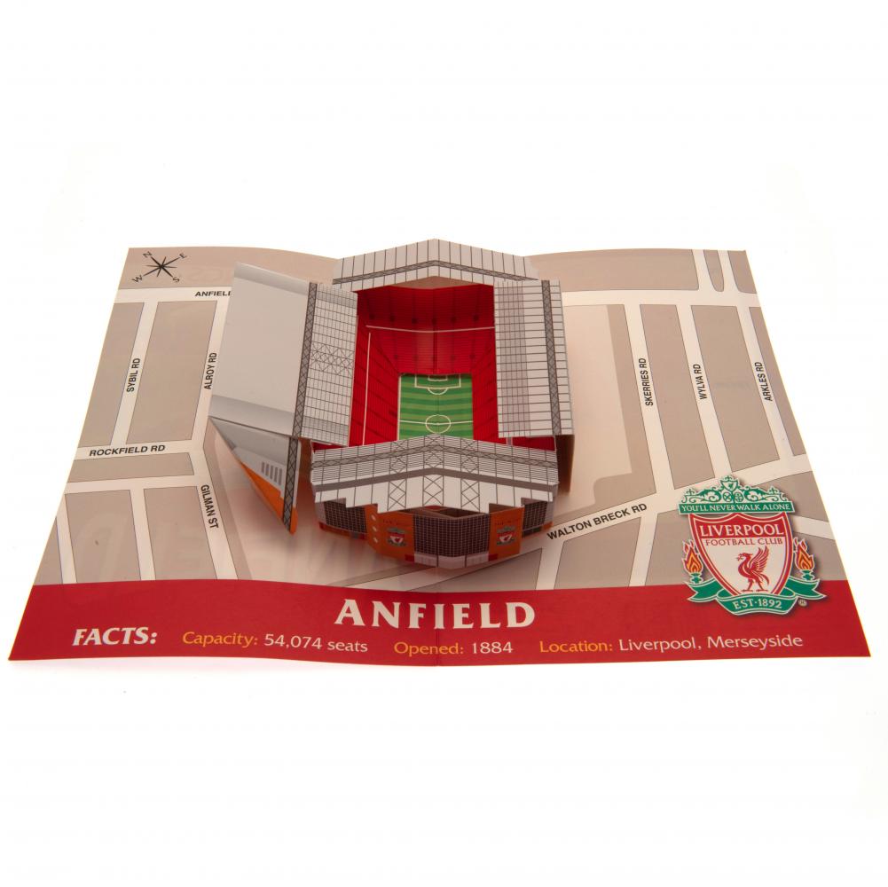Liverpool FC Pop-Up Birthday Card - Shop Greeting Cards At Gift Moments - 2