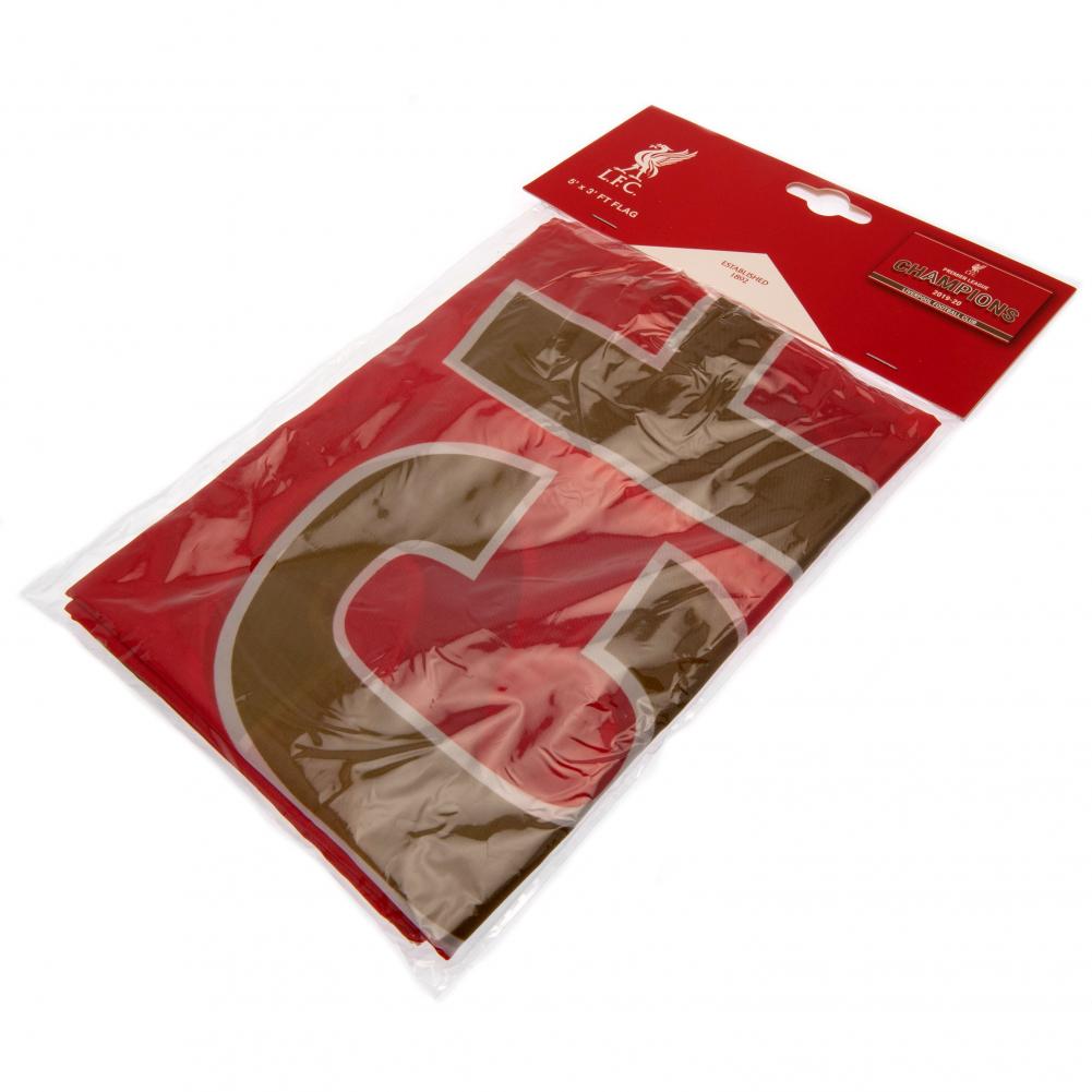 Liverpool FC Premier League Champions Flag - Shop Flags & Banners At Gift Moments - 4