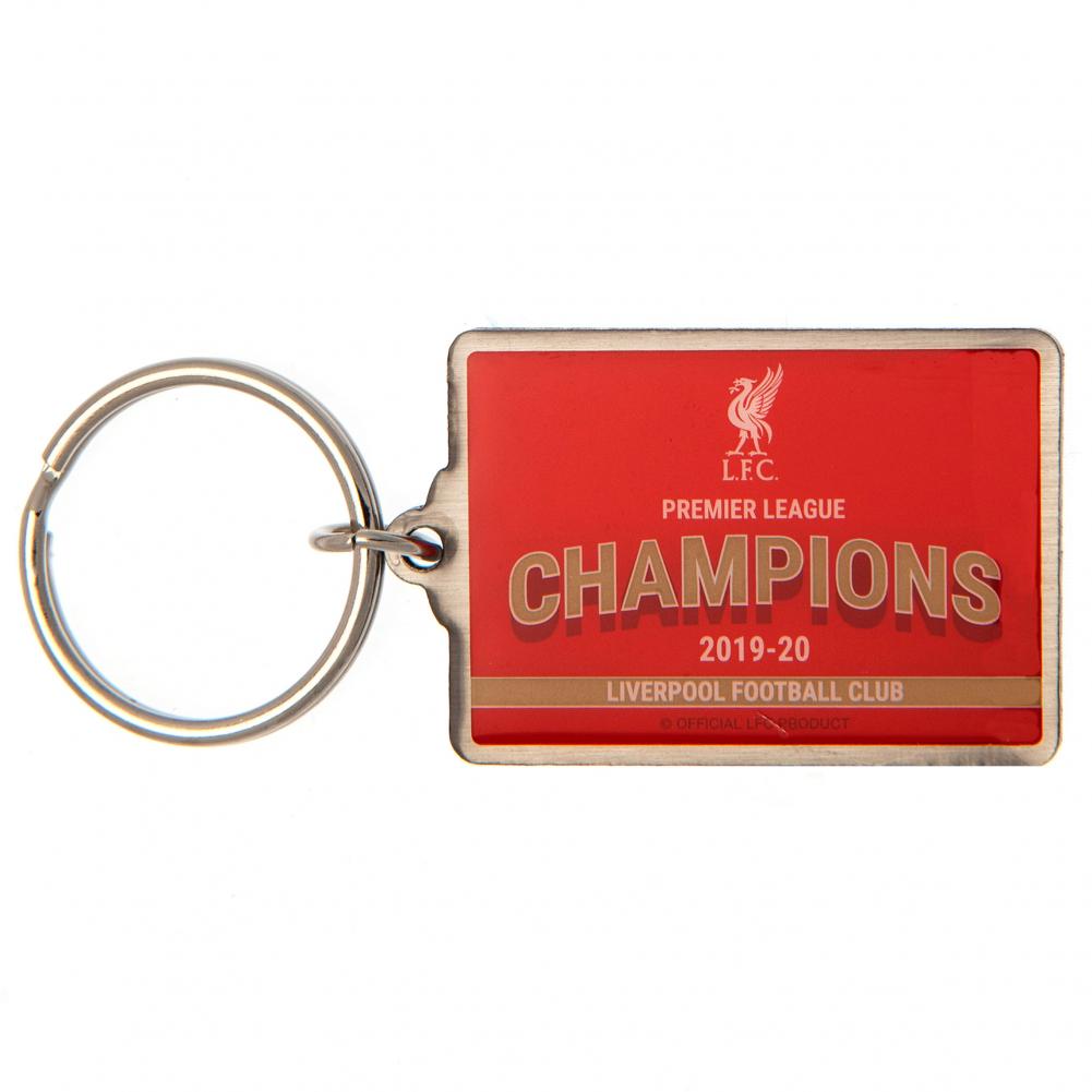 Liverpool FC Premier League Champions Keyring - Shop Keyrings At Gift Moments - 1