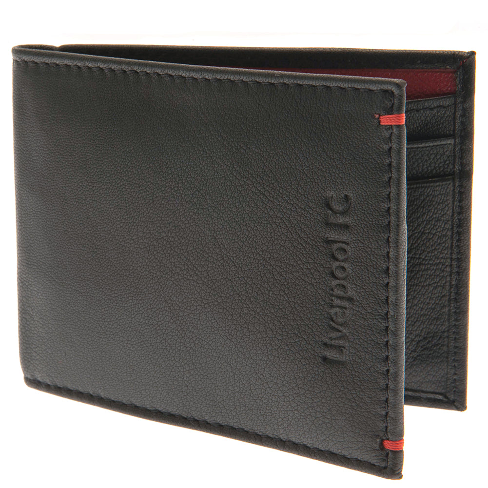 Liverpool FC Premium Leather Wallet - Shop Wallets At Gift Moments - 1