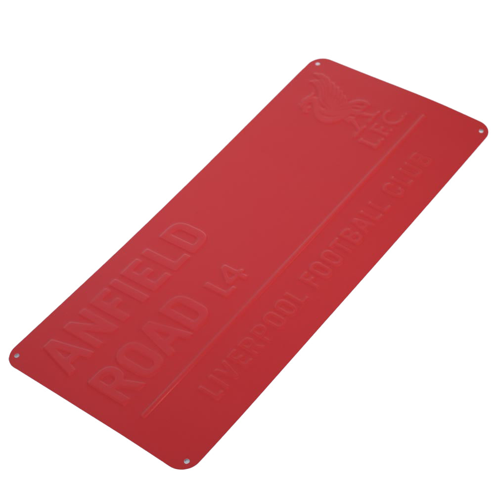 Liverpool FC Red Street Sign - Shop Signs & Plaques At Gift Moments - 2