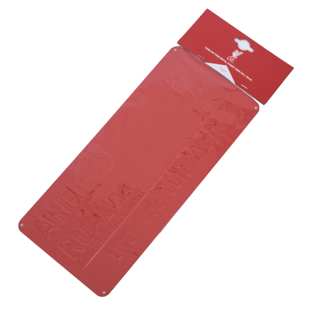 Liverpool FC Red Street Sign - Shop Signs & Plaques At Gift Moments - 3