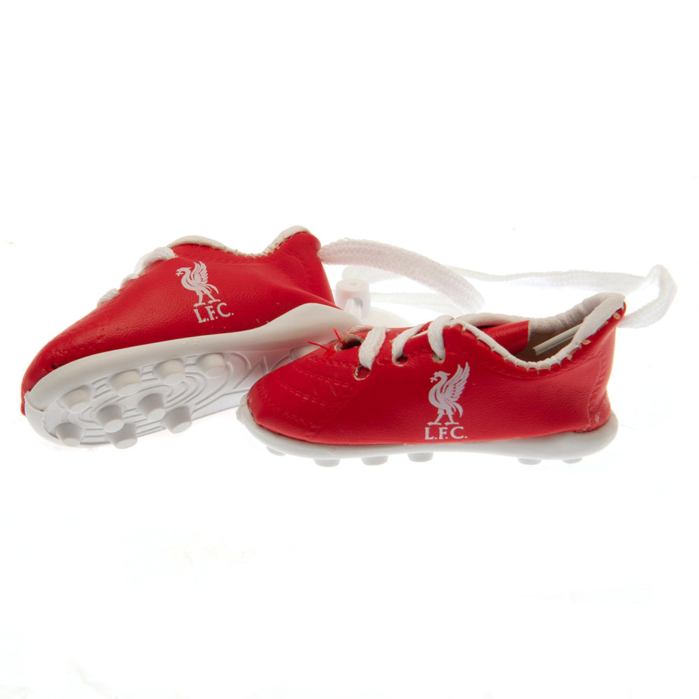 Liverpool FC Red & White Mini Football Boots - Shop Car Accessories At Gift Moments - 2