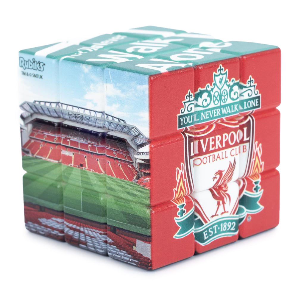 Liverpool FC Rubik’s Cube - Shop Puzzles & Games At Gift Moments - 1