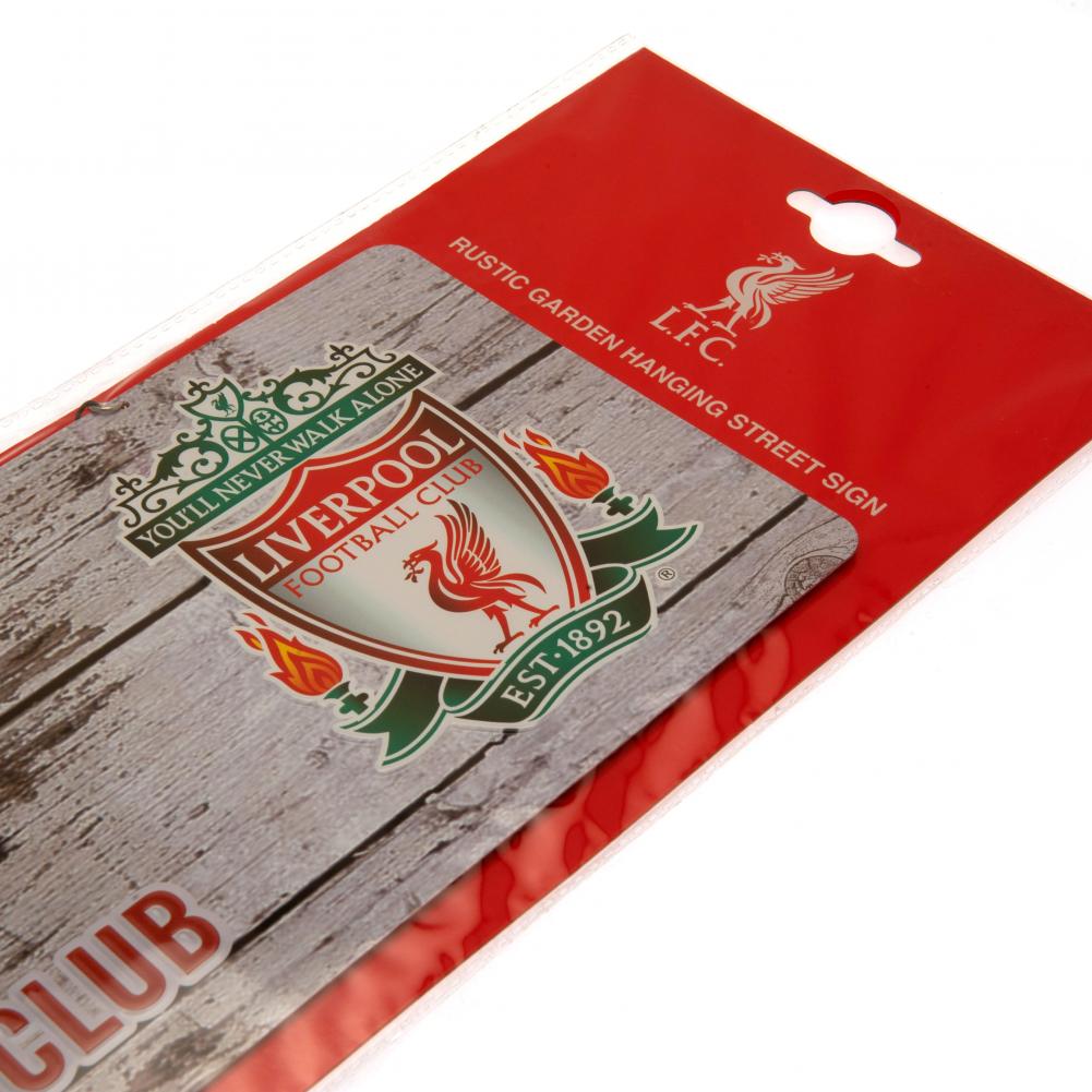 Liverpool FC Rustic Garden Sign - Shop Signs & Plaques At Gift Moments - 4