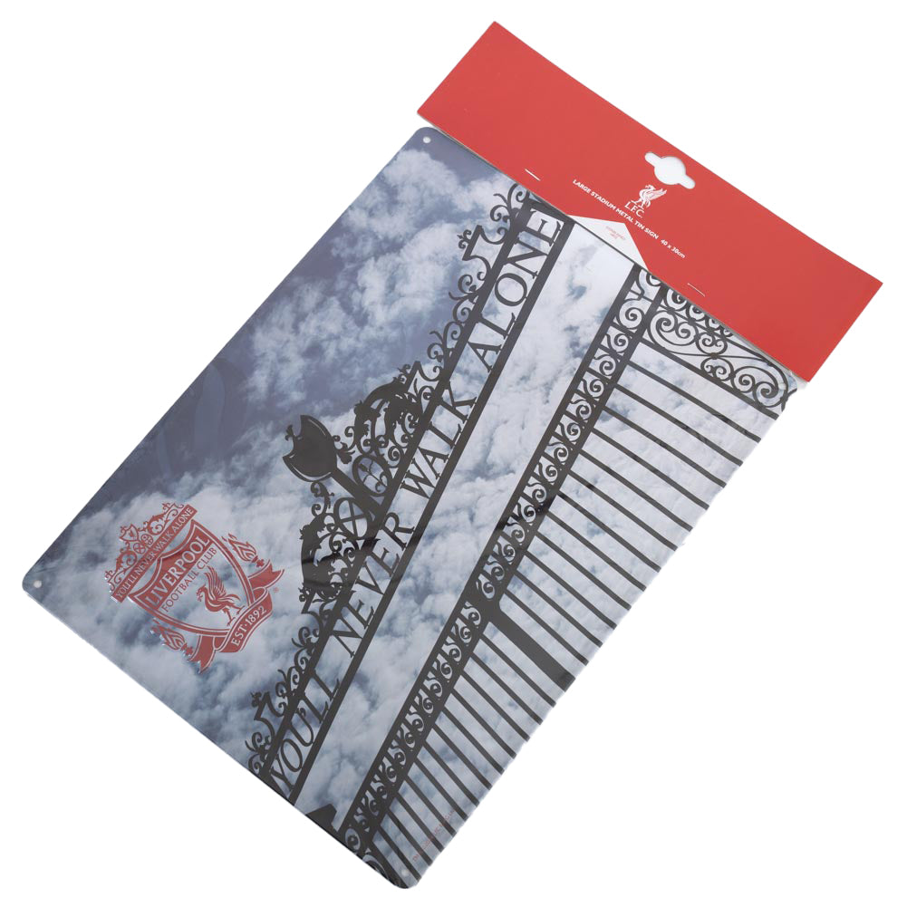 Liverpool FC Shankly Gates Large Sign - Shop Signs & Plaques At Gift Moments - 3