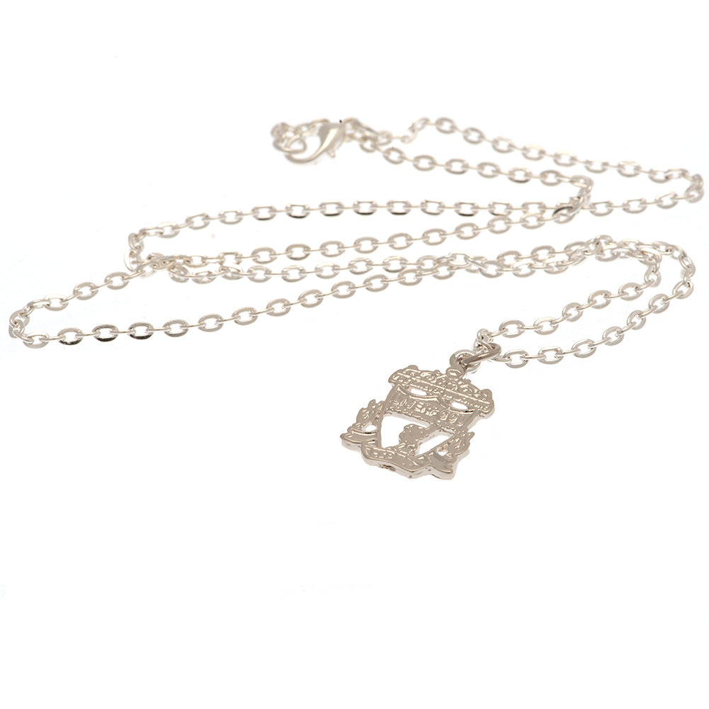 Liverpool FC Silver Plated Boxed Pendant CR: 3 - Necklaces By Liverpool