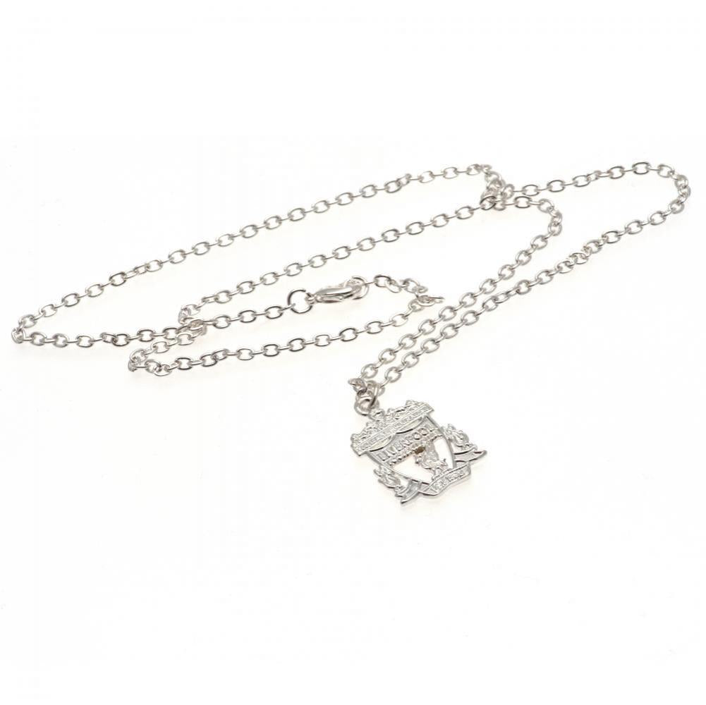 Liverpool FC Silver Plated Pendant & Chain CR - Shop Jewellery At Gift Moments - 2