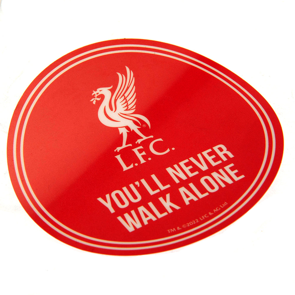 Liverpool FC YNWA Car Sticker - Shop Car Accessories At Gift Moments - 2