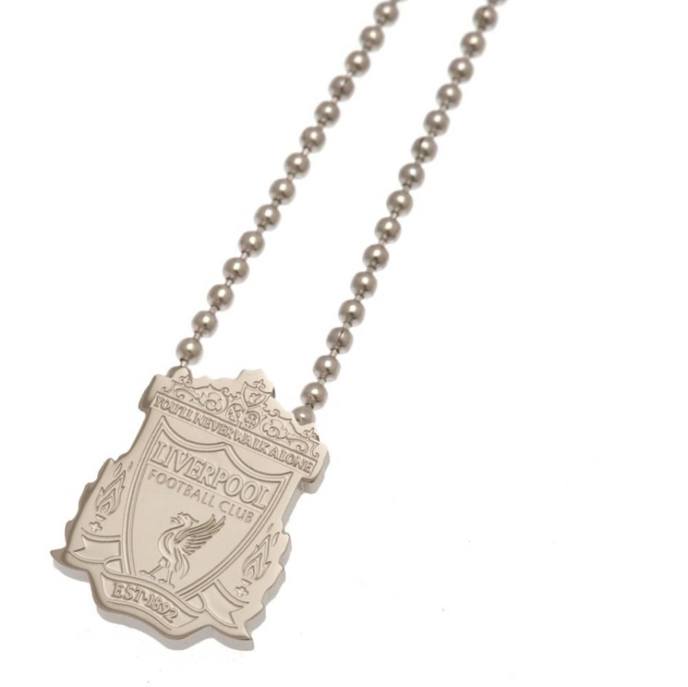Liverpool FC Stainless Steel Pendant & Chain - Shop Jewellery At Gift Moments - 1