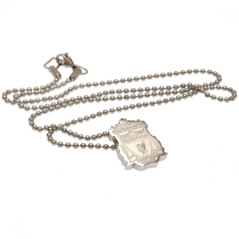 Liverpool FC Stainless Steel Pendant & Chain - Shop Jewellery At Gift Moments - 2