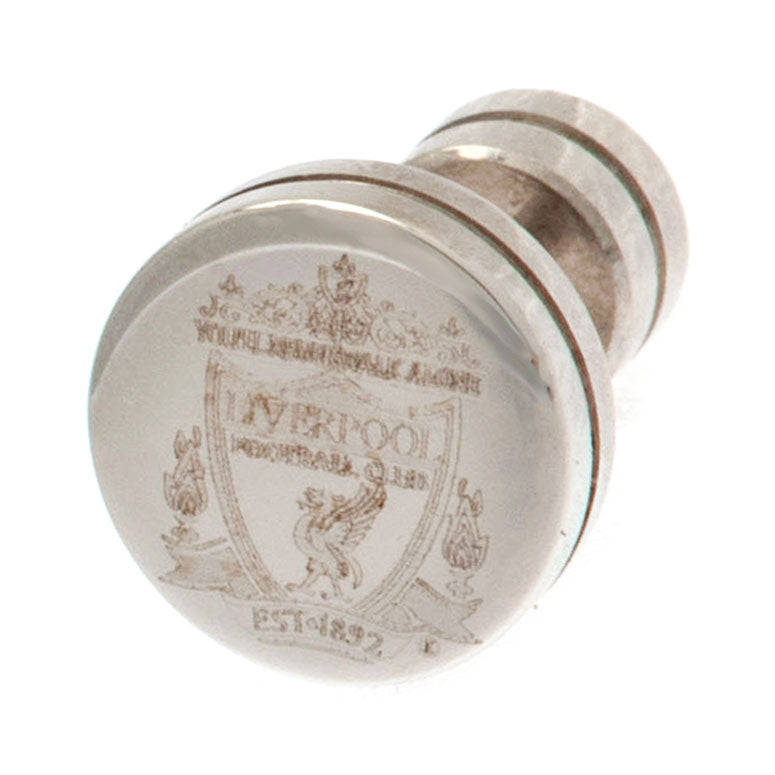 Liverpool FC Stainless Steel Stud Earring CR - Shop Jewellery At Gift Moments - 1